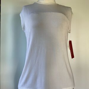 MADE IN HEAVEN MOCK NECK SLEEVELESS WOMEN’S TOP SIZE MEDIUM NWT !!